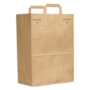 General Paper Bags, 70 lbs Cap., 1/6 BBL, 12"w x 7"d x 17"h, Kraft, PK300 88885